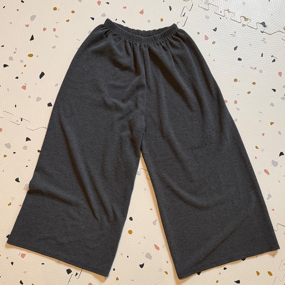 Wide leg culotte